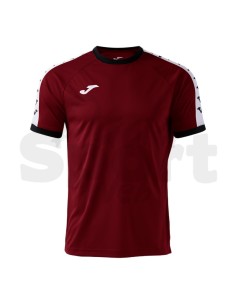 JOMA MAGLIA MANICA CORTA HEROIC GRANATA NERO
