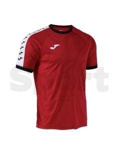 JOMA MAGLIA MANICA CORTA HEROIC ROSSO NERO