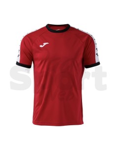JOMA MAGLIA MANICA CORTA HEROIC ROSSO NERO 2