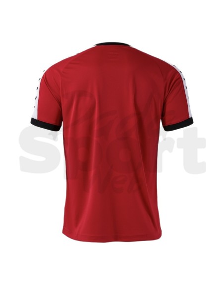 JOMA MAGLIA MANICA CORTA HEROIC ROSSO NERO