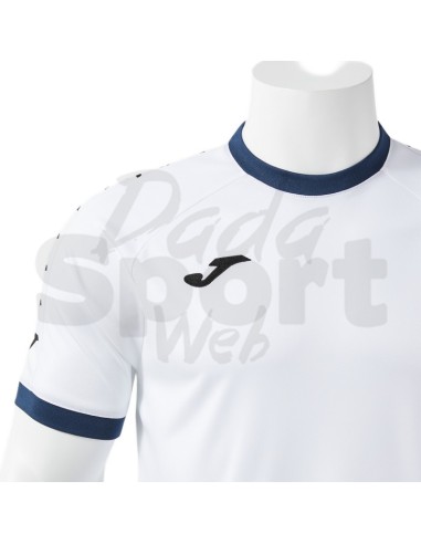 JOMA MAGLIA MANICA CORTA HEROIC BIANCO BLU