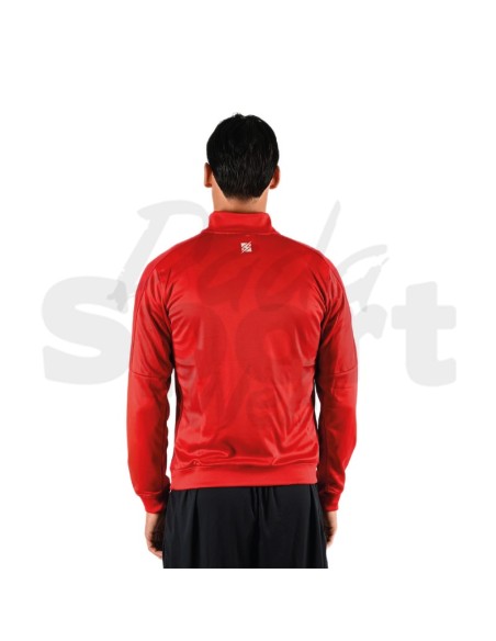 Zeus Felpa Train Start Rosso  Felpa Tecnica Allenamento Unisex