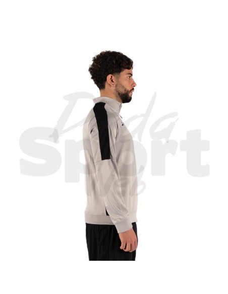 Zeus Felpa Train Start Grigio Nero  Felpa Tecnica Allenamento Unisex