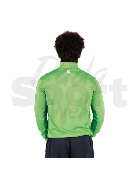 Zeus Felpa Train Start Verde  Felpa Tecnica Allenamento Unisex