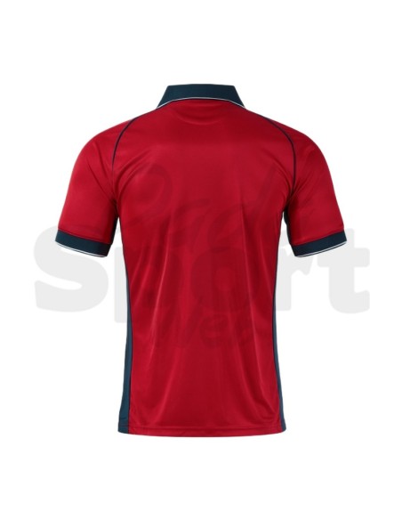 Joma Maglia Calcio Uomo Vintage Eco Retro Rosso Blu  TShirt Tecnica