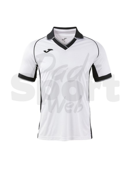 Joma Maglia Gara Calcio Uomo Vintage Eco Retro Bianco Nero  TShirt Tecnica