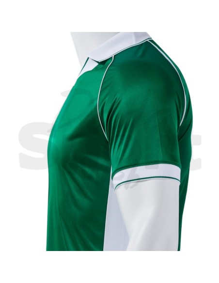 Joma Maglia Gara Calcio Uomo Vintage Eco Retro Verde Bianco  TShirt Tecnica