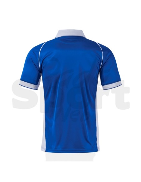 Joma Maglia Calcio Uomo Vintage Eco Retro Azzurro Bianco  Tecnica Traspirante