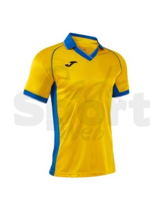 Joma Maglia Calcio Uomo Vintage Eco Retro Giallo Azzurro...