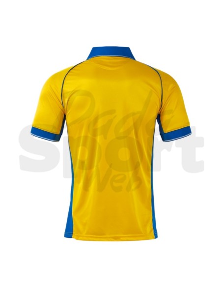 Joma Maglia Calcio Uomo Vintage Eco Retro Giallo Azzurro  Tecnica Traspirante