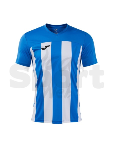 Joma Maglia Gara Inter VI Azzurro Bianco Tecnica Calcio Uomo Manica Corta