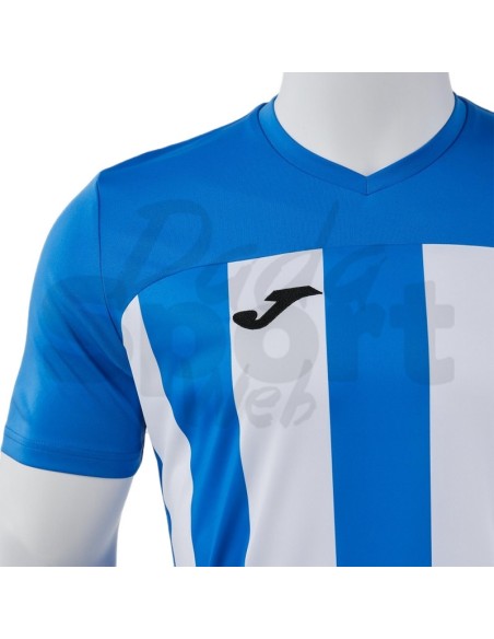 Joma Maglia Gara Inter VI Azzurro Bianco Tecnica Calcio Uomo Manica Corta