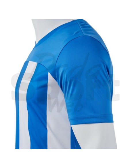Joma Maglia Gara Inter VI Azzurro Bianco Tecnica Calcio Uomo Manica Corta