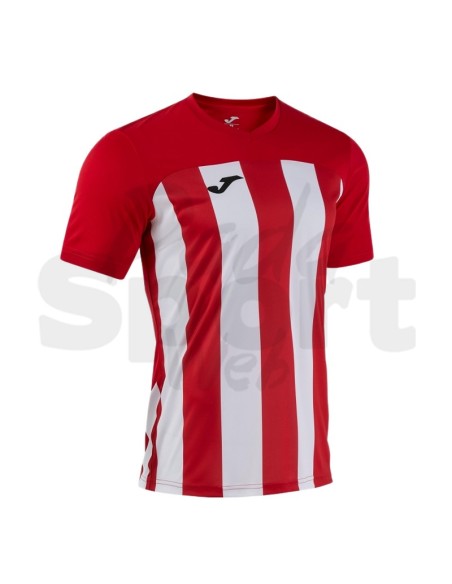 Joma Maglia Gara Inter VI Rosso Bianco Tecnica Calcio Uomo Manica Corta