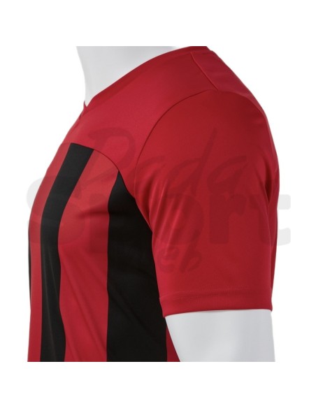 Joma Maglia Gara Inter VI Rosso Nero Tecnica Calcio Uomo Manica Corta