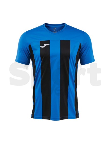 Joma Maglia Gara Inter VI Azzurro Nero Tecnica Calcio Uomo Manica Corta