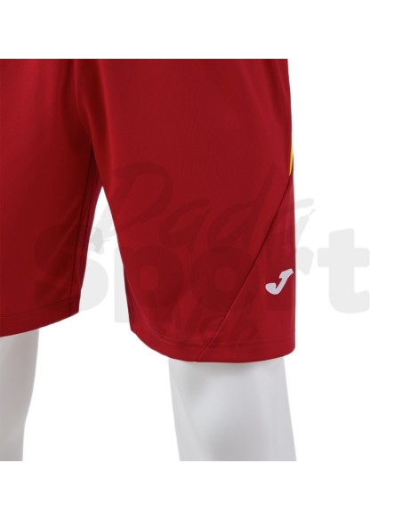 Joma Short Tokio II Rosso/Giallo Pantaloncino Calcio Uomo Leggero
