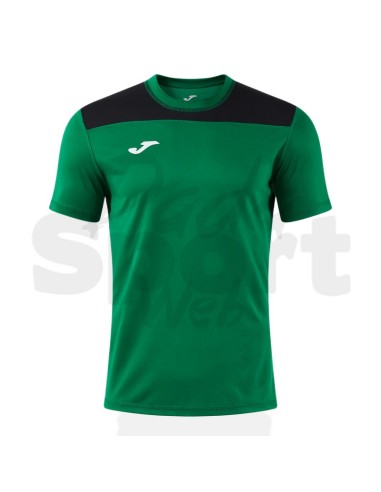 Joma Maglia Manica Corta Phoenix III Verde Nero...