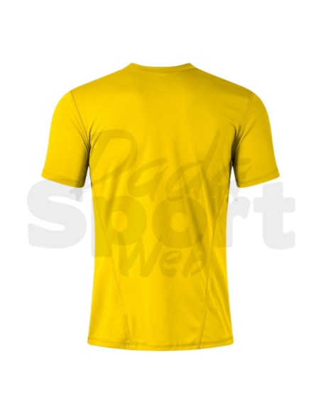 Joma Maglia Manica Corta Phoenix III Azzurro Giallo Tecnica Uomo Multisport