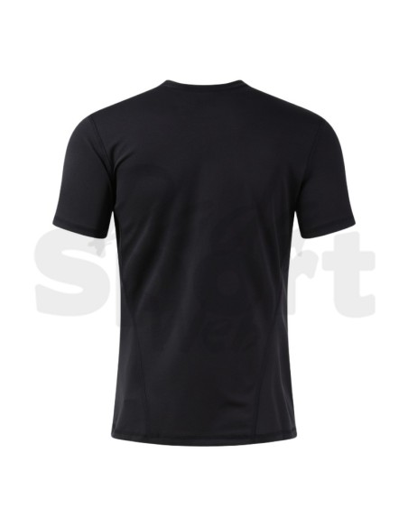 Joma Maglia Manica Corta Phoenix III Nero Bianco Tecnica Uomo Multisport