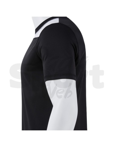 Joma Maglia Manica Corta Phoenix III Nero Bianco Tecnica Uomo Multisport