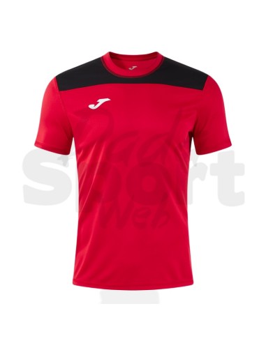 Joma Maglia Manica Corta Phoenix III Rosso Nero...