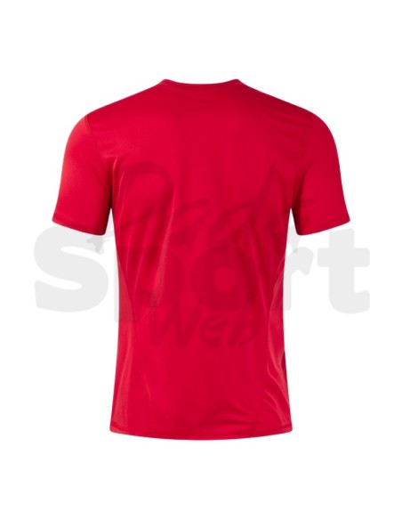 Joma Maglia Manica Corta Phoenix III Rosso Nero Tecnica Uomo Multisport