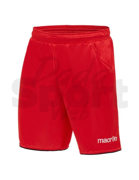Macron Referee Short  Pantaloncini Arbitro in Softlock con Tasche
