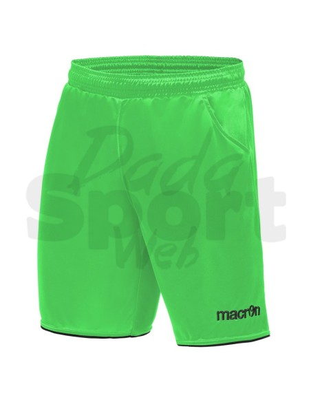 Macron Referee Short  Pantaloncini Arbitro in Softlock con Tasche