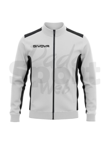 Givova Giacca Revolution Bianco Nero  Unisex...
