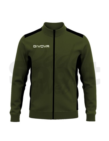 Givova Giacca Revolution Verde Militare...