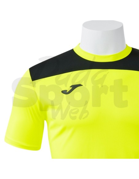 Joma Phoenix III Giallo Fluo/Nero  Completo Calcio Uomo/Bambino