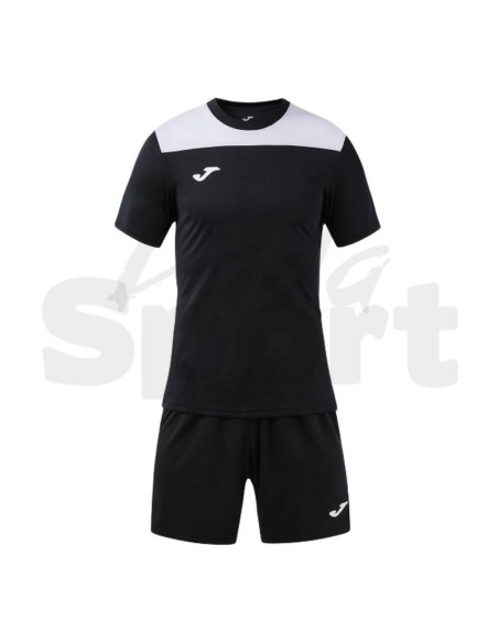 Joma Phoenix III Nero Bianco Completo Calcio Uomo/Bambino