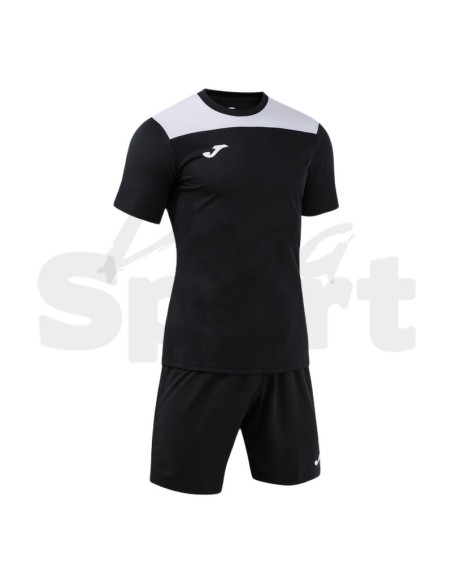 Joma Phoenix III Nero Bianco Completo Calcio Uomo/Bambino