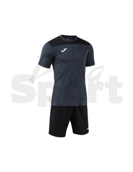 Joma Phoenix III Antracite Nero Completo Calcio Uomo/Bambino