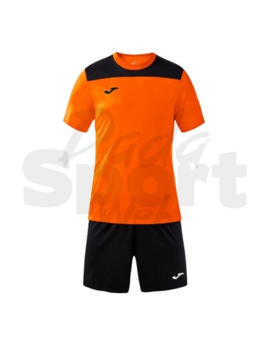 Joma Phoenix III Arancio Nero Completo Calcio...