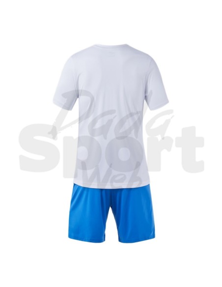 Joma Phoenix III Bianco Azzurro Completo Calcio Uomo/Bambino