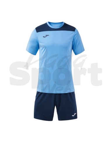 Joma Phoenix III Celeste Blu Completo Calcio...