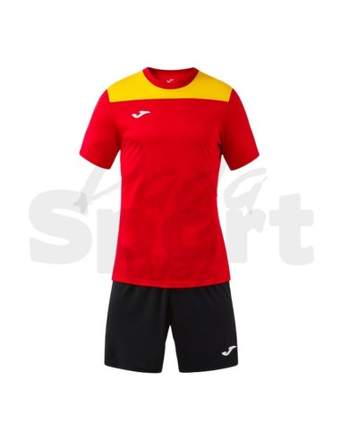 Joma Phoenix III Rosso Giallo Completo Calcio...