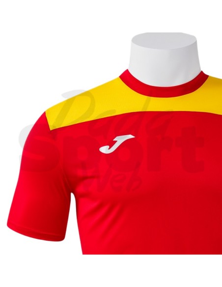 Joma Phoenix III Rosso Giallo Completo Calcio Uomo/Bambino