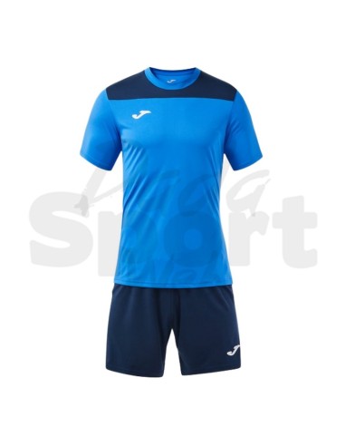 Joma Phoenix III Azzurro Blu Completo Calcio...