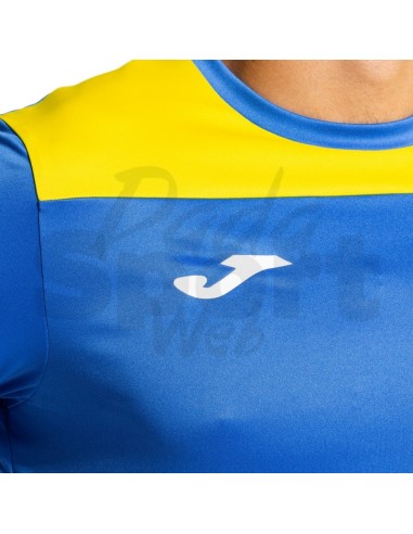 Joma Phoenix III Azzurro Giallo Completo Calcio...