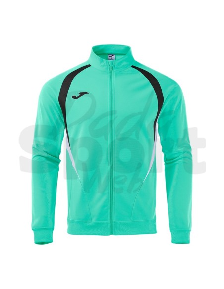 Joma Giacca Championship 20 Verde Chiaro Sportiva Uomo Full Zip in Poliestere