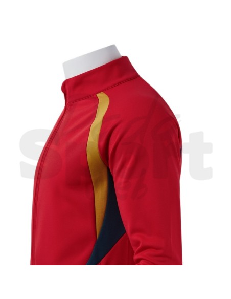 Joma Giacca Championship 20 Rosso Blu Sportiva Uomo Full Zip in Poliestere
