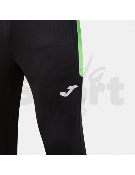 Joma Winner IV  Tuta Unisex Nero Verde Fluo in Poliestere con Interno in Pile