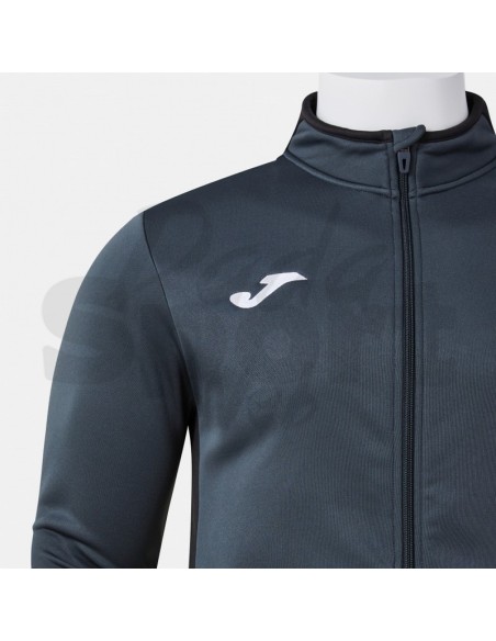 Joma Winner IV  Tuta Unisex Antracite Nero in Poliestere con Interno in Pile