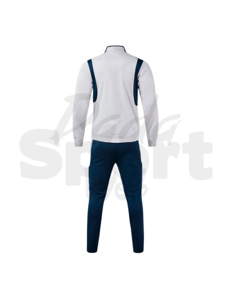 Joma Winner IV  Tuta Unisex Grigio Chiaro Blu in Poliestere con Interno in Pile