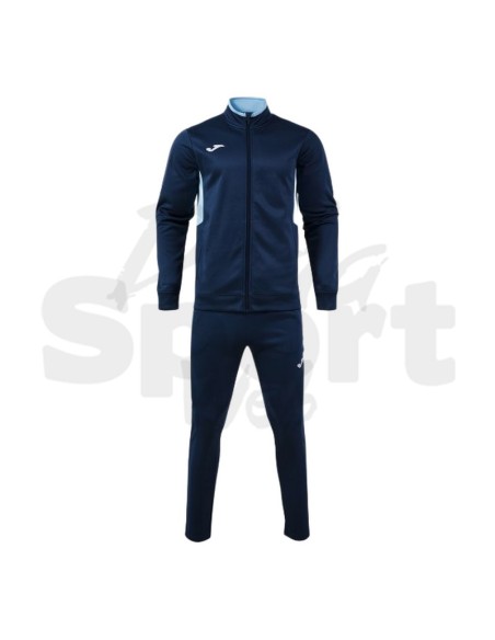 Joma Winner IV  Tuta Unisex Blu Celeste in Poliestere con Interno in Pile