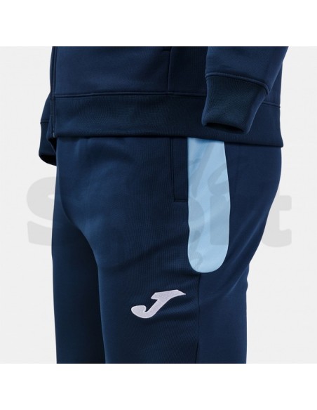 Joma Winner IV  Tuta Unisex Blu Celeste in Poliestere con Interno in Pile