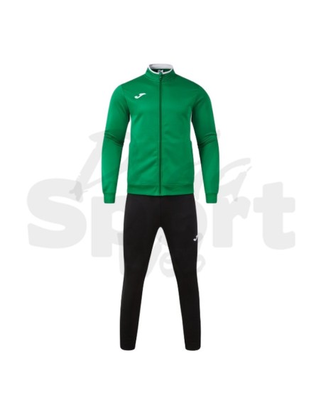Joma Winner IV  Tuta Unisex Verde Nero in Poliestere con Interno in Pile